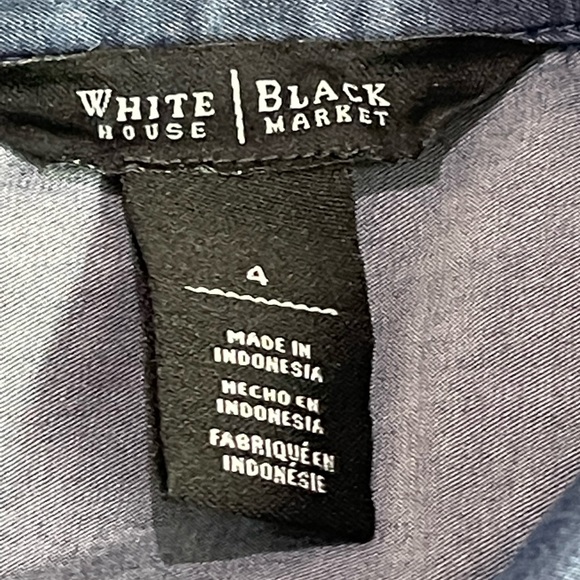 WHBM Denim Look Top - Picture 8 of 8